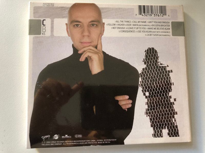 Count Basic – Bigger & Brighter - Featuring Kelli Sae / Spray Records Audio CD 2002 / 74321937612
