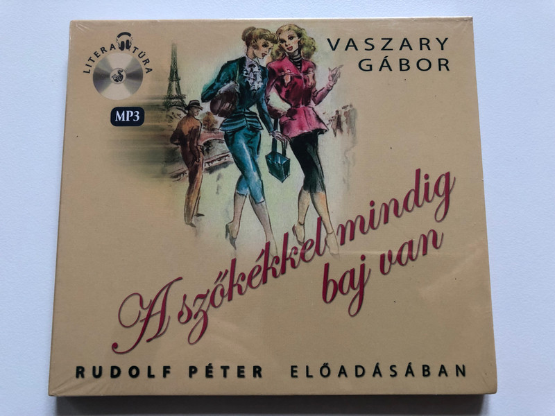 Vaszary Gabor - A szokekkel mindig baj van - Rudolf Peter Eloadasaban / Literatura Audio CD / 9789632271941