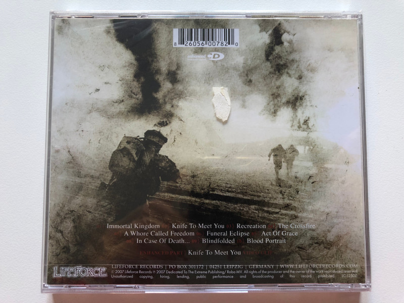 Fall Of Serenity – The Crossfire / Lifeforce Records Audio CD 2007 / LFR 078-2