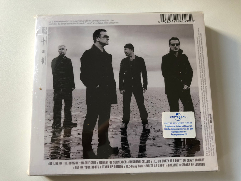 U2 – No Line On The Horizon / Limited Edition / CD Album - 32-page Booklet, Fold-Out Poster, Plus Access To An Exclusive Anton Corbijn Film, Featuring: The New Single ''Get On Your Boots'' / Universal Music Group Audio CD 2009 / 1796028 