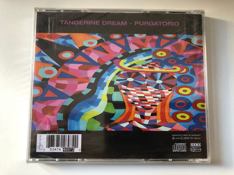 Tangerine Dream – Purgatorio / 2 CD Set Of Purgatorio The Second Part Of Dante Alighieri's La Divina Commedia / TDI Music 2x Audio CD 2004 / TDI CD036