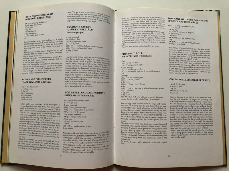 Sopron and Environs by Zoltán Halász, Károly Hemző / A taste of Hungary / English edition of Sopron környéki ízek / Corvina Publishing / Hardcover 1989 (9631327698)