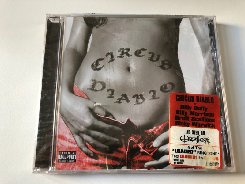 Circus Diablo - Is: Billy Duffy, Billy Morrison, Brett Scallions, Ricky Warwick / Koch Records Audio CD 2007 / KOC-CD-4400