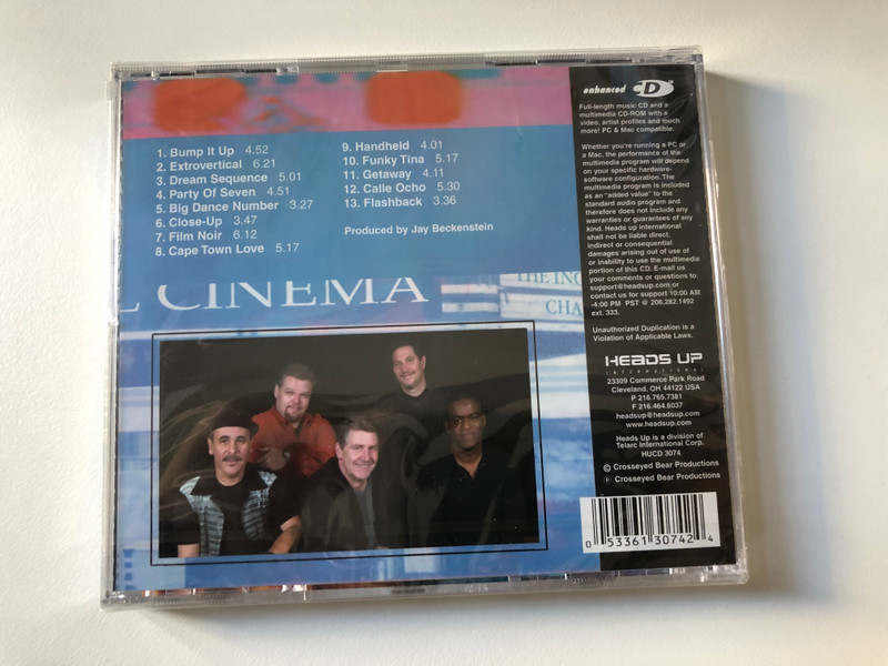 Spyro Gyra – Original Cinema / Heads Up International Audio CD / HUCD 3074