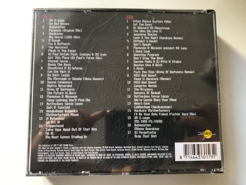 Killercore 2 (Riz'n From Its Grave To Haunt You) / MECADO 2x Audio CD 1997 / MEC 10179