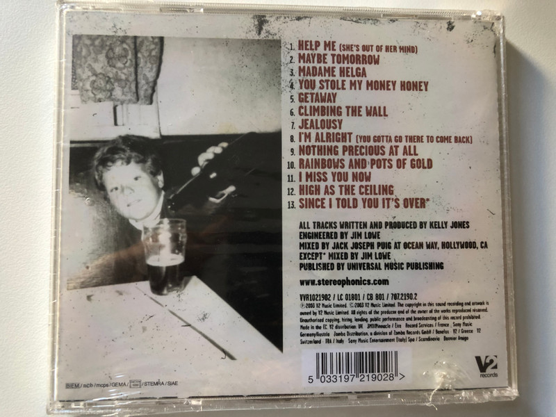 Stereophonics – You Gotta Go There To Come Back / V2 Records Audio CD 2003 / VVR1021902