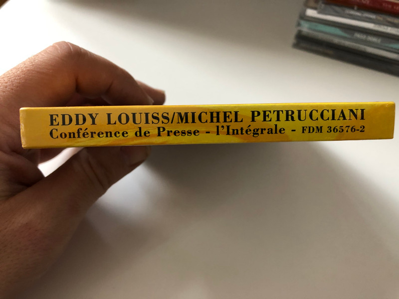 Conférence De Presse... L'Intégrale - Eddy Louiss & Michel Petrucciani / Dreyfus Jazz 2x Audio CD 1995 / FDM 36576-2