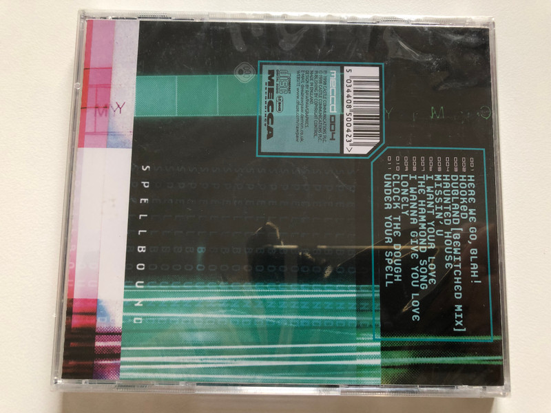 Donna Dee – Spellbound / Includes Missin' U and Clock The Dough / Mecca Recordings Audio CD 1998 / meccd 004