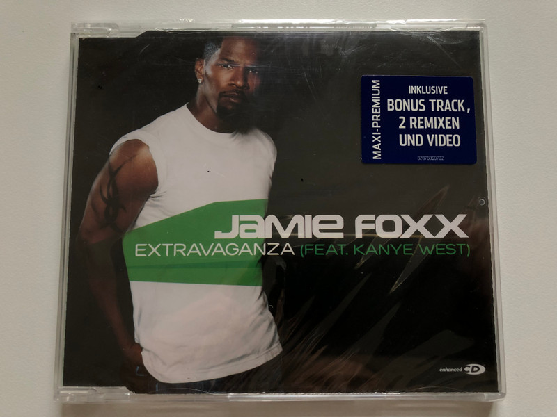 Jamie Foxx - Extravaganza - Feat. Kanye West / J Records Audio CD 2006 / 82876-86070-2