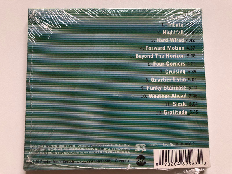 Mezzoforte – Forward Motion / BHM Productions Audio CD 2004 / BHM 1001-2