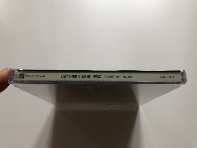 Tony Bennett And Bill Evans – Together Again / Concord Records Audio CD 2003 / CCD-2198-2