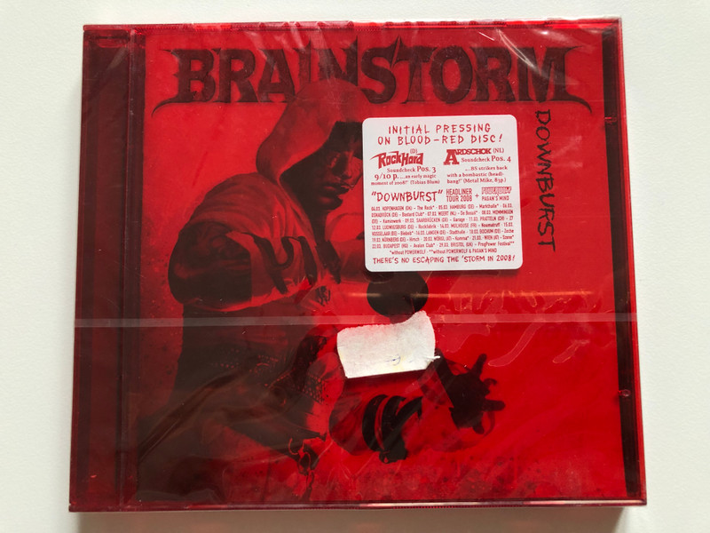 Brainstorm – Downburst / Metal Blade Records Audio CD 2008 / 3984-14659-2