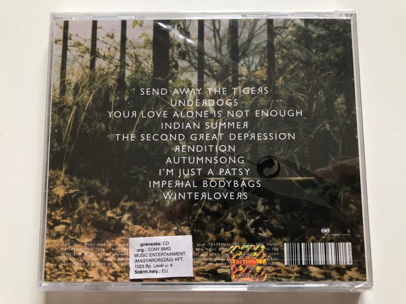 Manic Street Preachers – Send Away The Tigers / Sony BMG Music Entertainment Audio CD 2007 / 88697075632