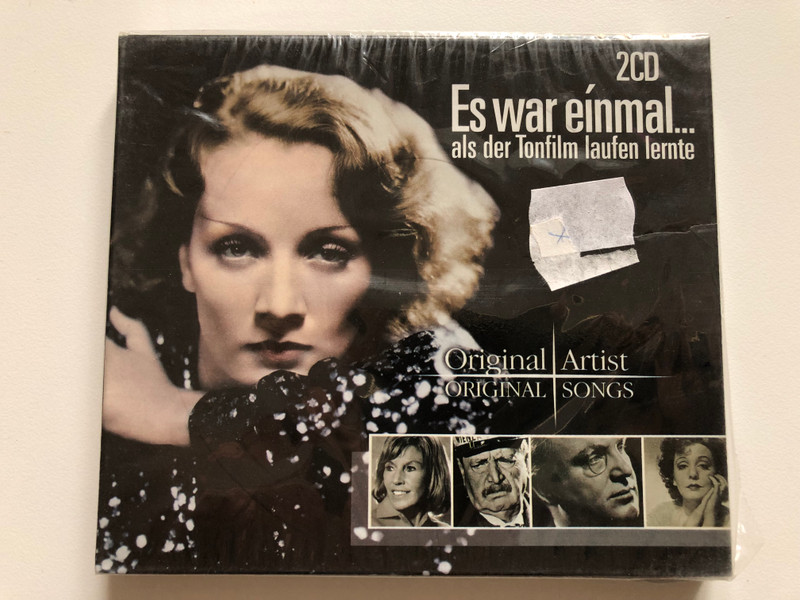 Es War Einmal... als der Tonfilm laufen lernte / Original Artist, Original Songs / Promo Sound Ltd. 2x Audio CD 2006 / MDCD 1423/2