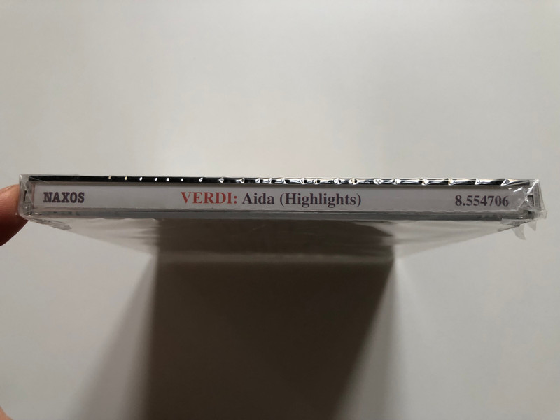 Verdi – Aida (Highlights) / Maria Dragoni, Kristjan Johannson, Barbara Dever, Mark Rucker, Francesco Ellero D'Artegna, Riccardo Ferrari, National Symphony Orchestra Of Ireland, Rico Saccani (conductor) / Naxos Audio CD 2000 / 8.554706