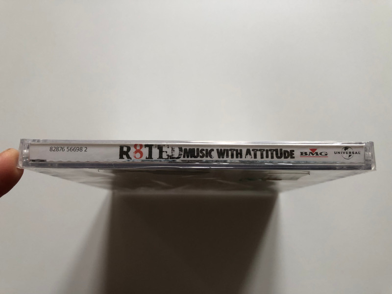 R8ted - Music With Attitude / Avril Lavigne, P!NK, Eminem/D-12, Christina Aguilera, Alien Ant Farm, Sum 41 / BMG Audio CD 2003 / 82876 56698 2