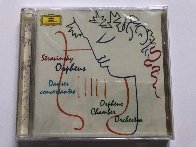 Stravinsky - Orpheus, Danses, Concertantes - Orpheus Chamber Orchestra / Deutsche Grammophon Audio CD 1999 Stereo / 459 644-2
