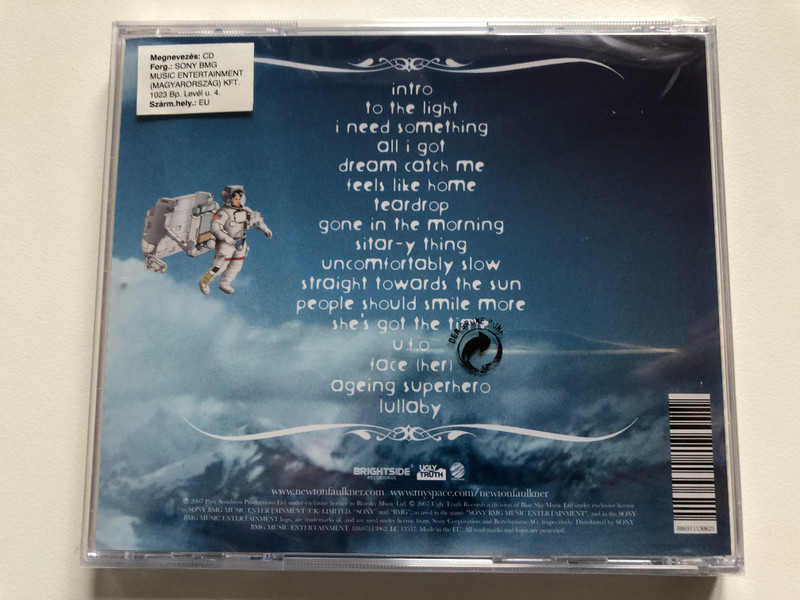 Newton Faulkner – Hand Built By Robots / Brightside Recordings Audio CD 2007 / 88697113062