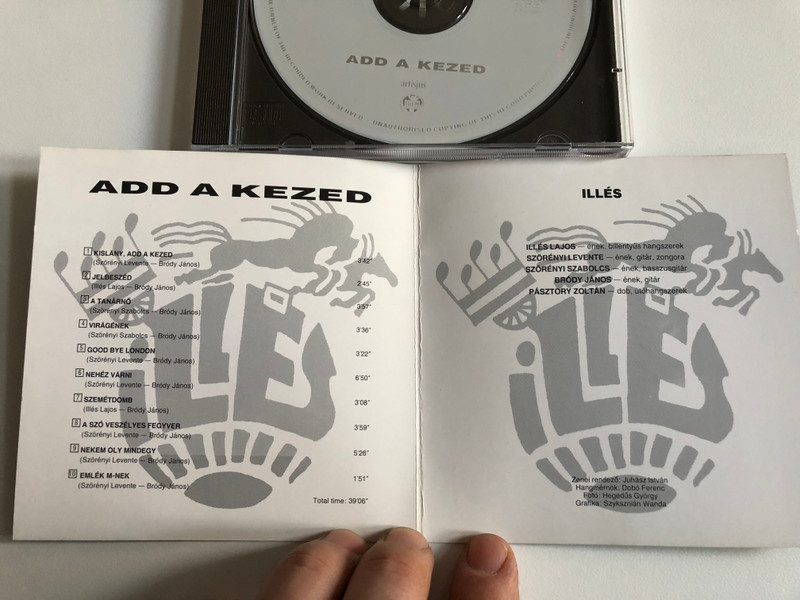  Add a kezed / Az Illés együttes összes nagylemeze sorozatbol / Mega Hungaroton Audio CD / HCD17995 (93/M 110) 