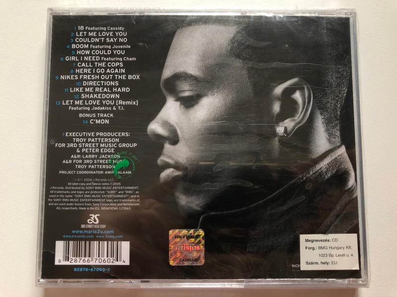 Mario – Turning Point / J Records Audio CD 2004 / 82876-67060-2