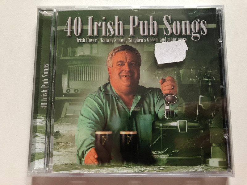 40 Irish Pub Songs - 'Irish Rover', 'Galway Shawl', 'Stephn's Green' and many more / Going For A Song Audio CD / GFS512