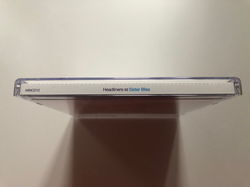 Headliners: 02 - Sister Bliss / Ministry Of Sound 2x Audio CD 2001 / MINCD12