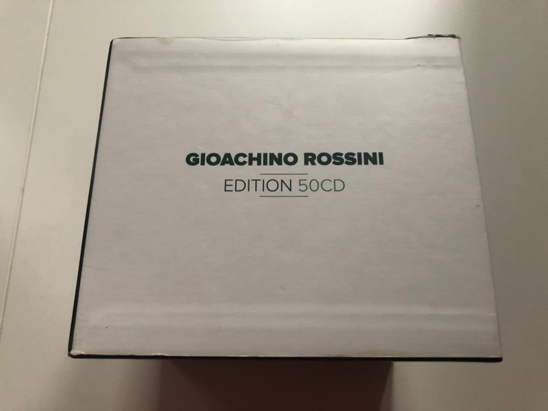 Gioachino Rosini - Edition 50CD / Warner Classics 50x Audio CD 2018 / 0190295611156