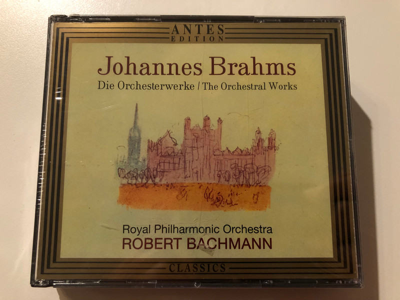 Johannes Brahms - The Orchestral Works / Royal Philharmonic Orchestra, Robert Bachmann / Antes Edition / Bella Musica Edition 4x Audio CD 2002 / BM-CD 16.9001