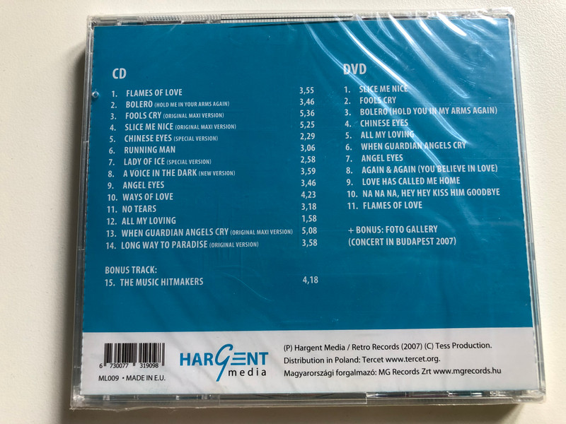 Fancy – Hit & Video Collection / 	Hargent Media Audio CD 2007