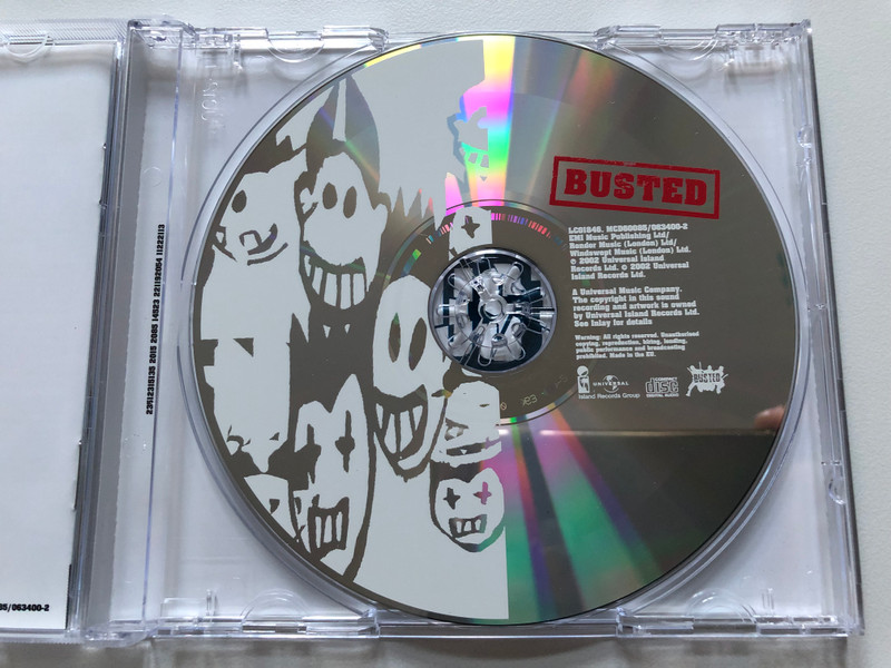 Busted  Universal Island Records Group CD Audio 2002  MCD60085