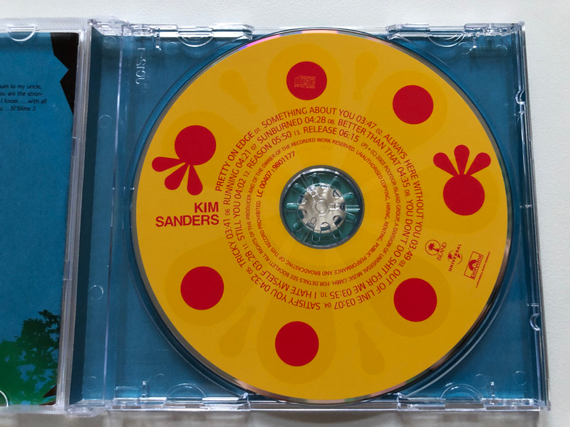 Kim Sanders – Pretty On Edge / Island Records, Polydor, Universal CD Audio 2003