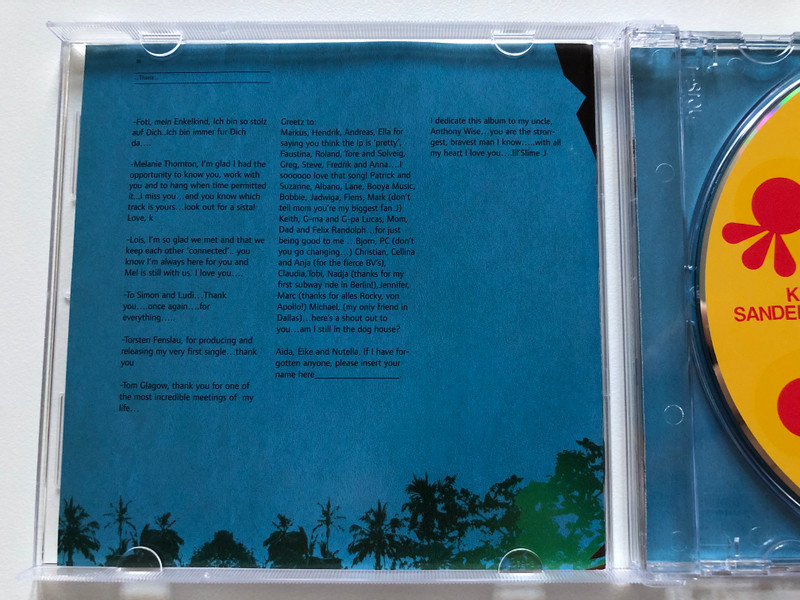 Kim Sanders – Pretty On Edge / Island Records, Polydor, Universal CD Audio 2003