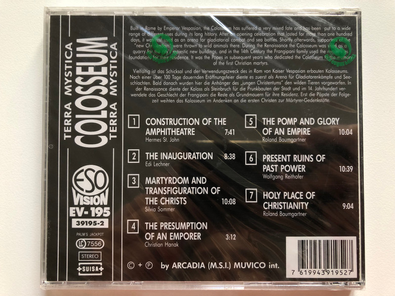 Various – Colosseum  Esovision CD Audio (7619943919527)