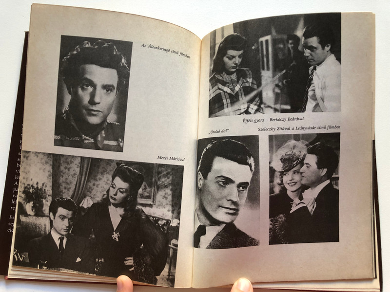 Sárdy János by Hadai Győző, Mag László / Zeneműkiadó Budapest / Hardcover 1987 / Biographical book about János Sárdy, Hungarian actor and operetta singer (9633306523)