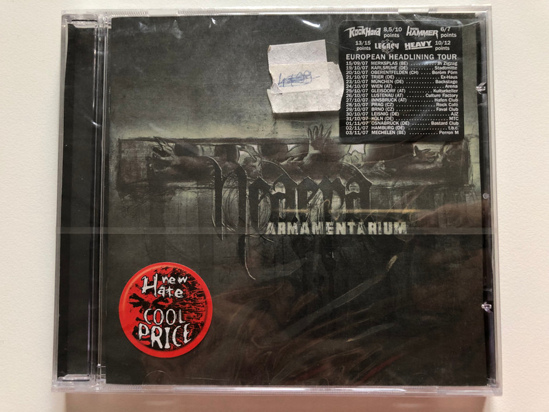 Neaera – Armamentarium  Metal Blade Records CD Audio 2007 (039841463828)