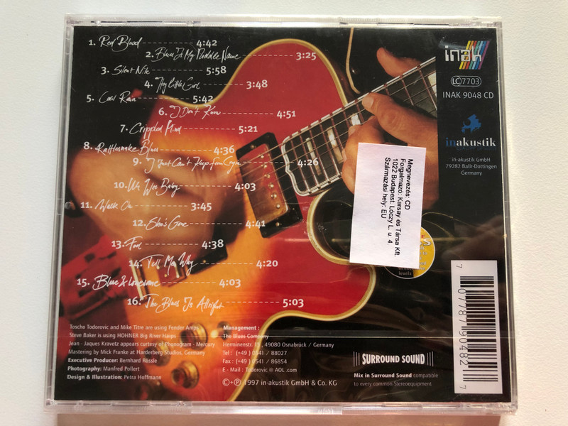 Blues Company – Blues, Ballads & Assorted Love Songs  in-akustik CD Audio 1997 (707787904827)