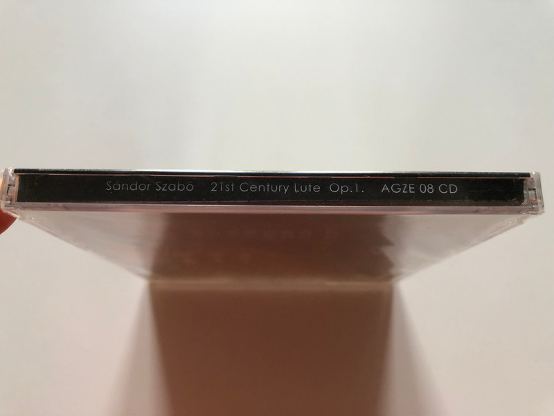 Sandor Szabo - 21st Century Lute Op. 1 / AGZE Audio CD 2017 / AGZE 08 CD