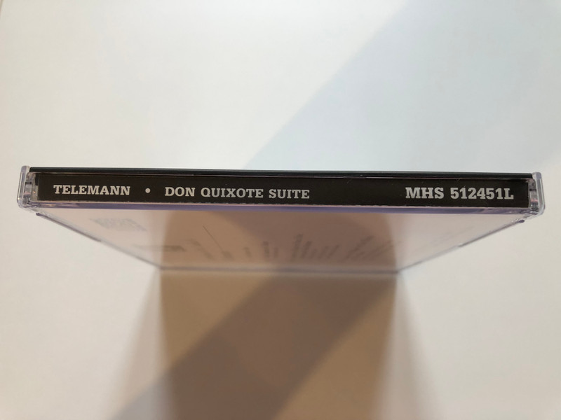 Orchestra Of St. Luke's – Telemann / Don Quixote Suite, Viola Concerto, Concerto for Two Flutes and Two Oboes, Concerto for Flute, Oboe d'Amore, and Viola d'Amore / Musical Heritage Society Audio CD 1990 / MHS 512451L