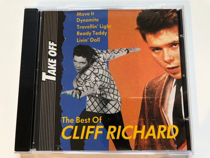 The Best Of Cliff Richard / Move It, Dynamite, Travellin' Light, Ready Teddy, Livin' Doll / Take Off Audio CD 1988 / CD 80108