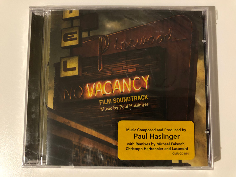 Paul Haslinger – Vacancy (Film Soundtrack) / Commotion Records CD Audio 2007