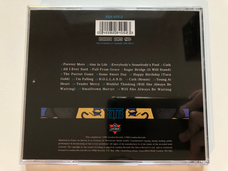 The Bluebells – The Singles Collection / Includes Young At Heart, I'm Falling, Cath / London Records Audio CD 1993 / 828 405-2