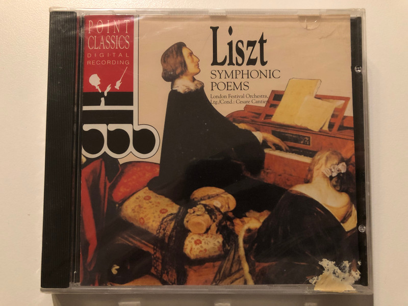 Liszt – Symphonic Poems / London Festival Orchestra, Cond.: Cesare Cantieri / Point Productions Audio CD 1994 / 2650732