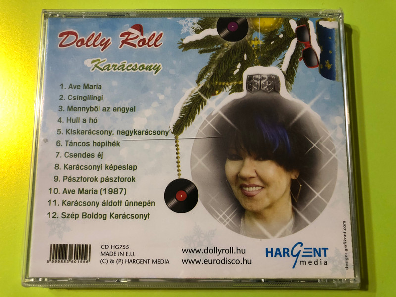 Dolly Roll – Karácsony / 12 orokzold karacsonyi dal / Hargent Media Audio CD 2009 / HG755 (5999883601556)