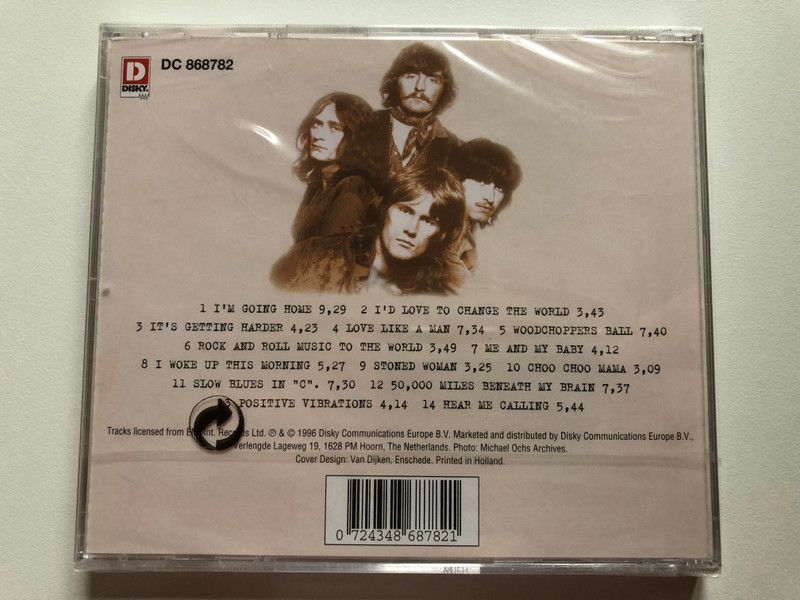 Ten Years After – I'm Going Home  Disky CD Audio 1996 (0724348687821)