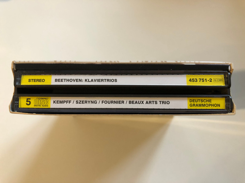 Beethoven - Piano Trios - Vol. 9 / Complete Beethoven Edition / Deutsche Grammophon 5x Audio CD Stereo / 453 751-2