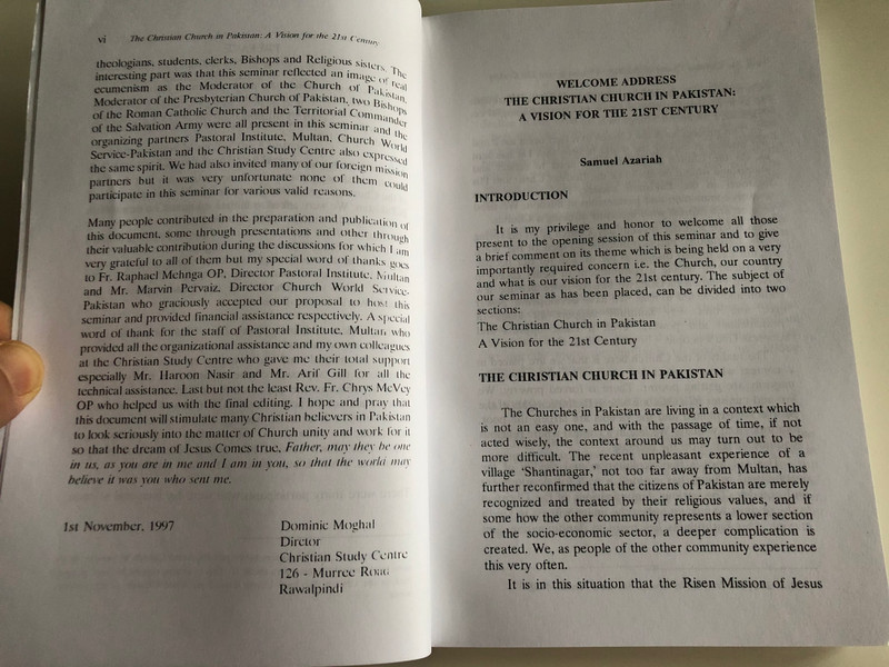 The Christian Church in Pakistan: A Vision for the 21st Century - English Edition (4J-5MU4-II6U)