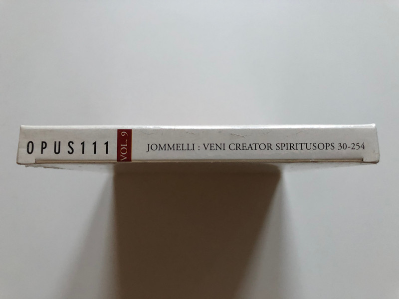 Tesori Di Napoli - Vol. 9 - Jomelli - Veni Creator Spiritus / Roberta Invernizzi, Mysterium Vocis, Cappella De'Turchini, Antonio Florio / Opus 111 Audio CD 1999 / OPS 30-254