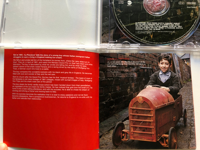 Chris Rea – La Passione / EastWest Audio CD 1996 / 0630-16695-2