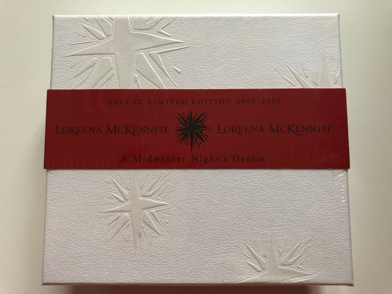 Loreena McKennitt – A Midwinter Night's Dream (Deluxe Limited Edition 2008-2009)  Quinlan Road CD Audio 2008 (774213112460)
