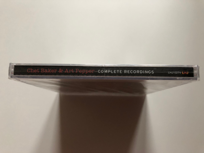 CHET BAKERART PEPPER - COMPLETE RECORDINGS NEW  Hill Jazz CD Audio 2006 (8436019582749)